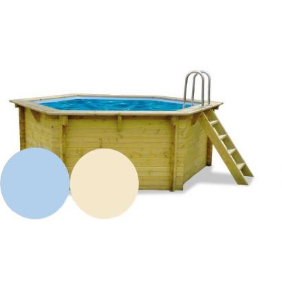 Liner de piscina de madera AQUALUX EDG