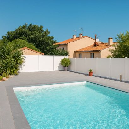Piscina casco TROIE 75 : 7,95 x 3,60 m - Distripool