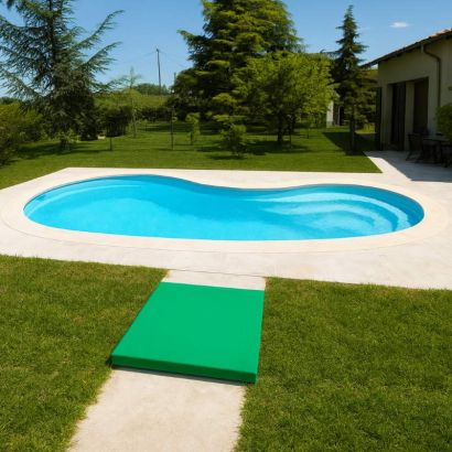 Piscina casco haricot Pompi   - Distripool