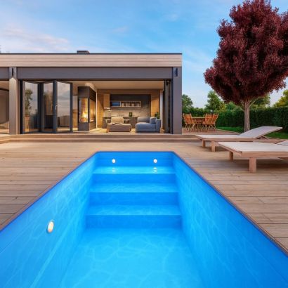Mini piscina casco TROIE 35 - Distripool
